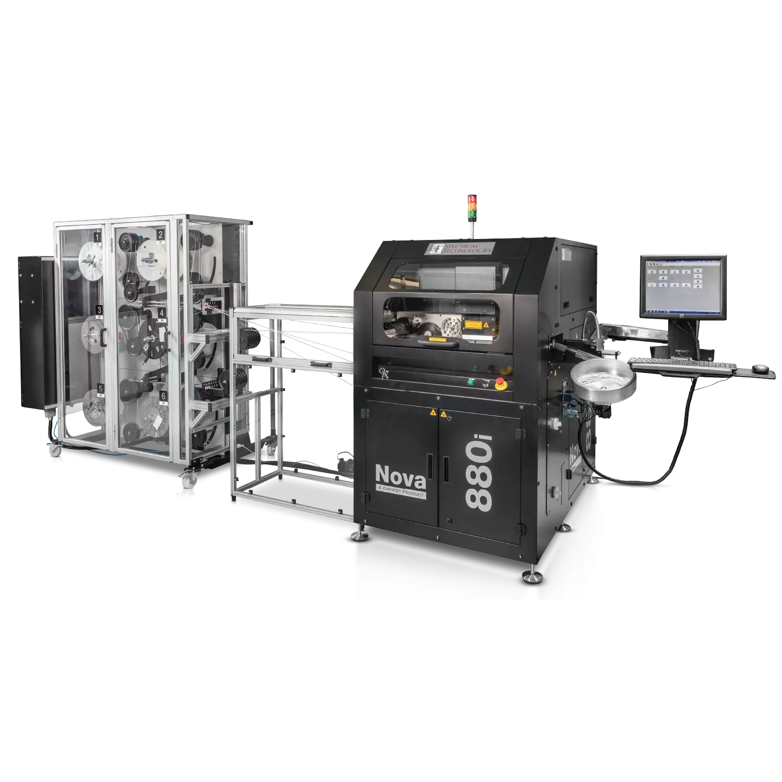 Nova 800i Series Laser Wire Marker with 6-station MSDR (Powered)